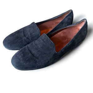 Vionic Willa Black Suede Loafers Size 8 – Orthotic Comfort Flats